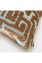 "Maze" Patterned Cushion Cover - 45X45 - Orange - 2