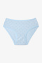 Girl's Macaron Geometric Patterned 5-Piece Slip Panties - 4
