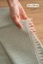Çeyizlik Laced Cotton Runner Soft Green Lace Tablecloth Presentation Cover 40X220 cm