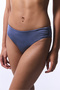 Gray Seashell Drawstring Bikini Bottom - 3