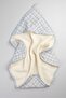 Muslin & Waffle Fabric 100% Cotton Baby and Children Bathrobe Towel - 2