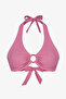 Rose Pink Clean Hot Bikini Top - 5