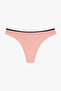 Multicolor Earth Tones 3-Pack Thongs - 5