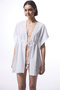 Off White Brode Kaftan - 5