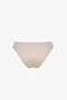 Ecru Rosaldi Crochetta Side Openwork Patterned Mid-Waist Bikini Bottom - 4
