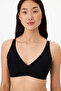 Traceless Black Fit Decolette Padded Bra