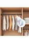 Curtain Rod Tape,Clear Drapery Ring Smooth Tape,Quiet Shower Curtain Ring Tape,2 Rolls,1.5 cm x 6 meters - 5