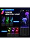 Jellyfish Lamp,7 Color LED Fantasy Table Lamp,Quiet Aquarium Mood Light for Home and Office Decor - 4
