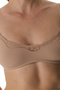 Beige Trim Mini Wire-Free Bra - 5