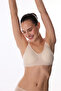 Ceramic Beige Zerogram Padded Bra - 2