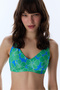 Beralis Balen Bralet Floral Textured Bikini Top - 3