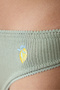Pointelle Cotton Thong Panties - 4