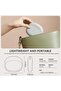 3 Pcs Silicone Headphone Organizer and Cable Ties,Reusable Fastening Cord Straps,Data Cable Storage Case,Mini Key Box,Soft Accessories Kit - 6