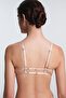 Beige Sandy Stone Detailed Underwire Unpadded Recovery Bra - 4