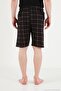 Cotton Regular Fit Tie Pocket Pajama Shorts Men's Shorts 6574004 - 7