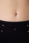 Danny High Waist Black Bikini Bottom - 4