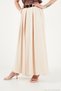 High Waist Wide Leg Belt Detailed Pleated Trousers Women's Pants 68351354 - 5