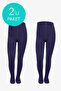 Pretty Koton Dark Blue 2-Piece Pantyhose