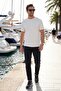 Cotton Slim Fit Regular Waist Jeans Men's Jeans 5901C83Milano