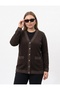 Banti Wicker Patterned Steel Knit Classic Tricot Jacket - 3