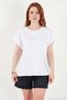 Cotton Comfortable Fit Crew Neck t Shirt Women's t Shirt 5866955 - 5