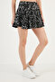 Elastic Waist Mini Short Skirt Women's Skirt 5864024 - 2