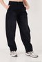 Cotton High Waist Narrow Leg Baggy Jeans Women's Jeans 66930083 - 5