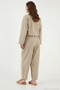 High Waist Tie-Up Tapered Leg Comfortable Pants Women's Pants 6923905 - 7