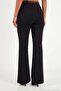 Belt Detailed High Waist Spanish Flare Pants Women's Pants 6830099 - 7
