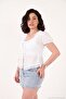 Lace Detailed Tie-Up V-Neck Blouse Women's Bluz 5867026 - 4