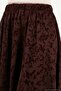 Elastic High Waist Patterned Maxi Chiffon Skirt Women's Skirt 6698075 - 5