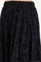 Elastic High Waist Patterned Maxi Chiffon Skirt Women's Skirt 6698075 - 5