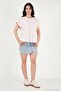 Cotton Comfortable Fit Crew Neck t Shirt Women's t Shirt 5866955 - 6