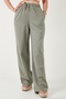 High Waist Wide Leg Lyocell Trousers Women's Pants 668Yp4707 - 3