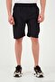 Normal Fit Cargo Pocket Elastic Waist Bermuda Shorts Men's Shorts 693263 - 4