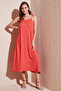 Regular Fit Rope Strap Long Dress DRESS5865732 - 2