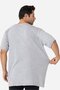 Men's V-Neck Short Sleeve Plus Size Basic T-Shirt 100% Cotton Combed - 5