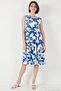 Patterned Sleeveless Midi Dress Women's Dress 5869007 - 5