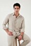 Regular Fit Classic Collar Long Sleeve Shirt Men's Shirt Cf26S121640 - 5