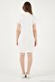 Regular Fit Polo Neck Mini Dress Women's Dress 5866153 - 7
