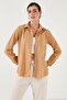 Cotton Regular Fit Pocket Shirt Women's Shirt Cf25S16992 - 4