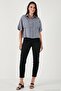 Regular Fit Pocket Detailed Short Sleeve Shirt Women's Shirt 6778568 - 3