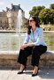 Cotton Slim Fit Classic Collar Shirt Women's Shirt 6777423