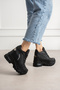 Women's Hidden Heel Wedge Sneakers Sport 9 cm Essien - 4