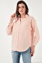 Regular Fit Long Sleeve Striped Shirt Women's Shirt 6772875 - 6