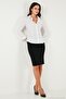 Cotton Slim Fit Classic Collar Shirt Women's Shirt 6777423 - 4