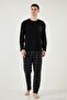 Plaid Pocketed Elastic-Waist 100% Cotton Regular Fit Pajama Set Men’s Pajama Set 657200 - 4