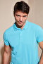 Cotton Regular Fit Buttoned Polo Collar T-Shirt Men POLO COLLAR T-SHIRT 5902127 - 4