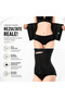 Corset modelator talie Sofia CONCEPT®, trainer abdominal, arzator de grasimi, Negru - 4