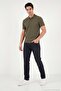 Cotton Regular Fit Regular Waist Jeans Men's Jeans Pants 2213C56Parma - 3